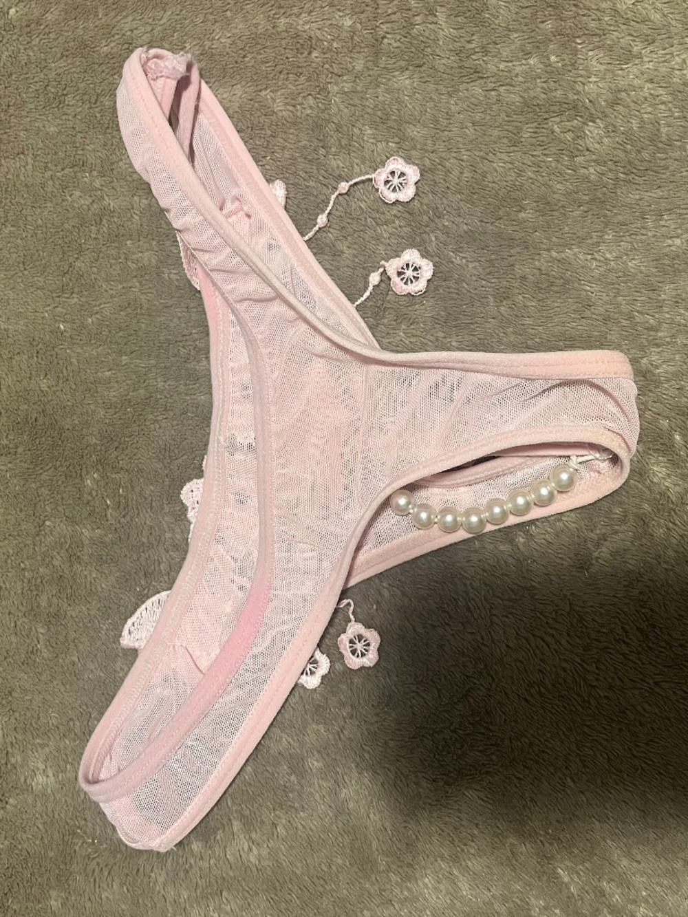 Pear thong fits like xs